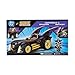 DC X Sonic Batmobile Shadow-fied! with Cool 2.5 Inch Shadow Action Figure as Batman, from The DC x Sonic The Hedgehog Comic Book Series - A Collector's Must Have!