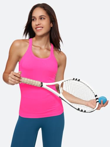 Image of sphinx cat Yoga Racerback Tank Top for Women with Built in Bra,Women's Padded Sports Bra Fitness Workout Running Shirts
