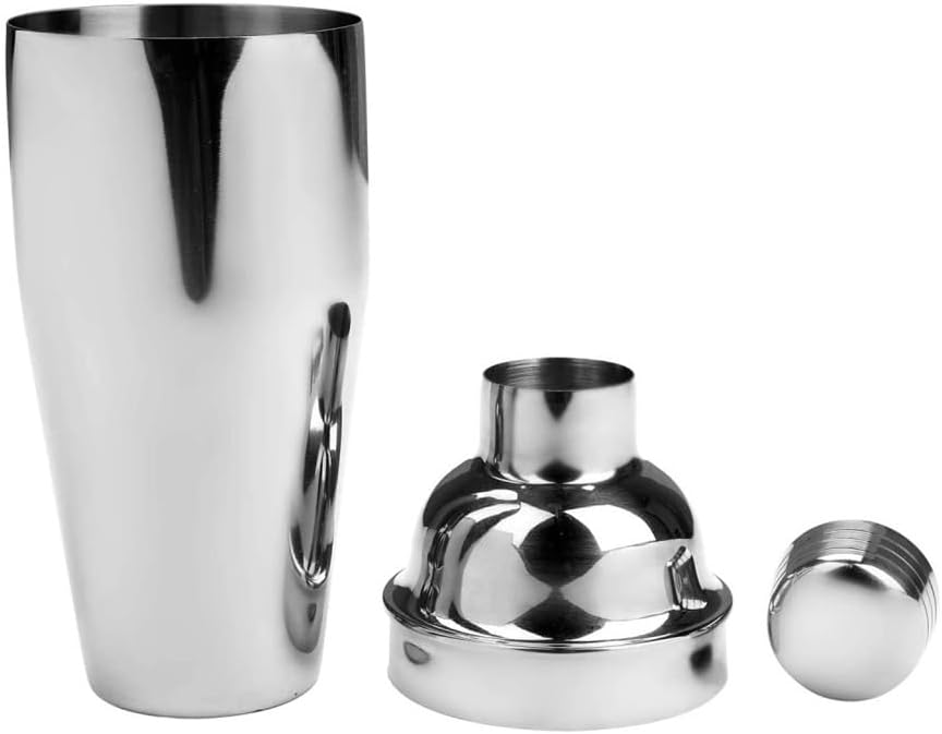 Cocktail Shaker 550ml/750ml Stainless Steel Mixer Shaker(Small)