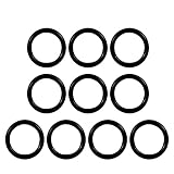 CHINKO O-Ring 10 x 8 x 0,3 cm, for Kärcher Lanzenschlauchdüse Ersatz-O-Ring-Dichtung 28809900 Gummi-O-Ring-Hochdruckreiniger for K2 K3 K4 K5 K6