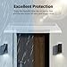 Awning Canopy, UV Rain Snow Protection, Rain Shelter, Thicken Clear Cover Maintenance-Free Awning, Polycarbonate Sheet No Brackets for Front Door/Porch Patio Roof (39.4