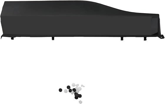 Left Rear Door Lower Molding Trim Compatible with Toyota Rav4 2019 2020 2021 2022 Lower Door Trim Molding Driver Side Door Trim Molding 750780R070 TO1504108 Rear Left