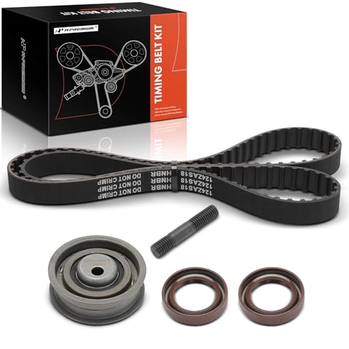 A-Premium Engine Timing Belt Kit Compatible with Volkswagen Jetta 1993-1999, Passat 1993-1996, Golf 1993-2000, Cabrio 1995-1998 & BMW 535i 1988-2.0L 3.5L