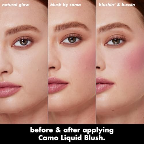 Image of e.l.f. Camo Liquid Blush, Long-lasting Liquid Blush For High-pigment Color, Creates A Soft, Dewy Finish, Vegan & Cruelty-free, Copper Etiquette