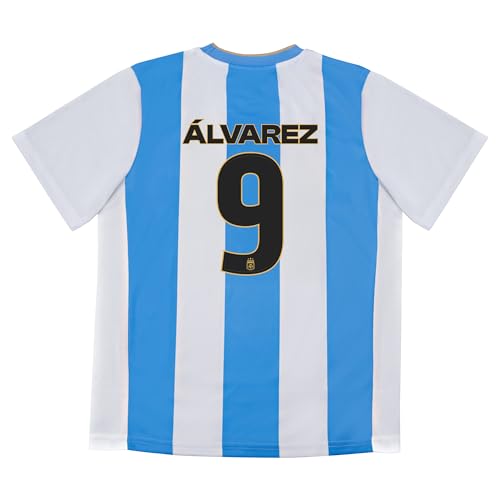 Image of Icon Sports Officially Licensed Argentina Fan Pack - 3-Piece Soccer Set - Soccer Shirt, Shorts & Socks - Unisex Kids