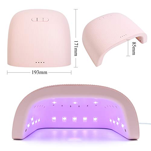 Sèche-ongles professionnel LED 48W pour manucure parfaite chez soi - 6