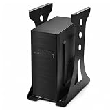 Protection optimale et stabilité : fabriqué en fer robuste, ce support sous bureau garantit une protection fiable pour votre boîtier d'ordinateur tout en offrant une grande stabilité.