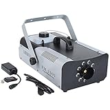 Tengchang 1500W Smoke Fog Machine RGB 9 LED DJ Halloween Party Stage Light Wireless Remote Controller