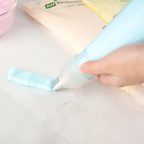 Miniatura 4 de Restaurantware Pastry Tek - Punta de pastelería, 1 punta reutilizable para tuberías de tejido de cesta, #1D, resistente a las abolladuras, punta de