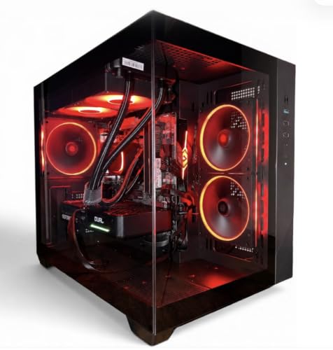 Image of ZeroLag Gaming PC - AMD Ryzen 7 5700X, Nvidia RTX 5060, 16GB RAM, 1TB NVMe SSD, 80+ PSU, Wi-Fi/Bluetooth, Windows 11 Pro, ARGB Case with USB-C, Liquid Colling.