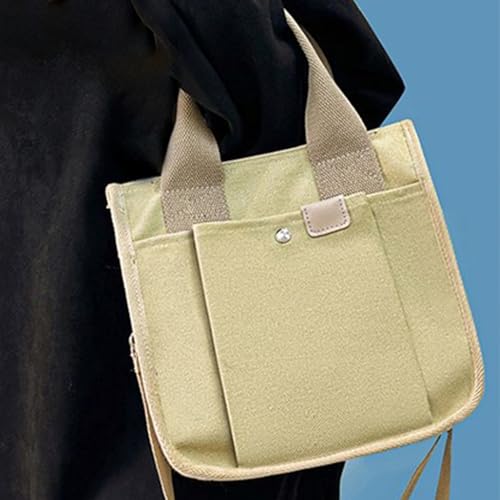 Bolsa de lona resistente con correa de hombro para ir de compras con total comodidad 5