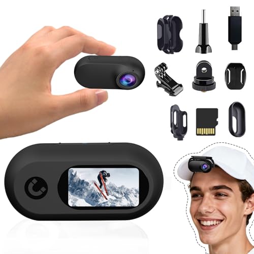Xilecam Mini Action Cam 1080p Telecamera Animali Telecamere Nascoste da