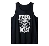 WWE WrestleMania Brock Lesnar Feed The Beast Dark Emblem Tank Top