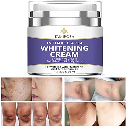 FAMIROSA Intimate Area Dark Spot Corrector-Underarm Cream for Armpit, Knees, Elbows, inner Thigh, Private Parts- Intimate Skin Cream Cover