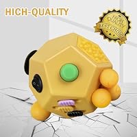 VCOSTORE Fidget Cube mit 12 Seiten, Infinity Cube Fidget Anti Stress Würfel Spielzeug für Erwachsene Kinder mit ADHS,ADD,ASD,ADHD – Ansicht 3