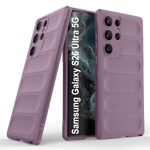 Image of Zapcase Back Case Cover for Samsung Galaxy S26 Ultra 5G | Compatible for Samsung Galaxy S26 Ultra 5G Back Cover | Liquid Silicon Magic Case with Camera Protection | Lavender