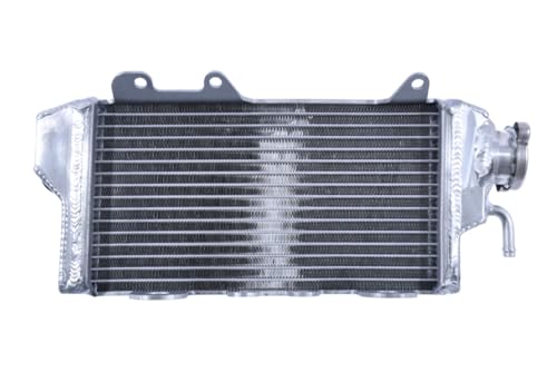 Radiateur d'eau KXF 450 en aluminium renforcé racing droit de haute précision