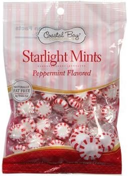 Coastal Bay Starlight Mints 1 (10 oz) Bag, Peppermint Flavor