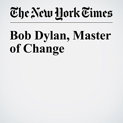 Bob Dylan, Master of Change cover art