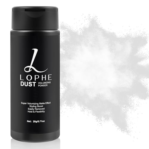 Polvo de peinado, volumen de pelo 20 g, polvo para cabello fino y fino, efecto mate, peinado y cera en polvo para hombres y mujeres