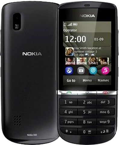 NokiaAsha 300 - Movistar Sim Free (61 mm (2.4 "), 320 x 240 Pixeles, LCD, microSD (TransFlash), 140 MB, 256 MB) Graphite