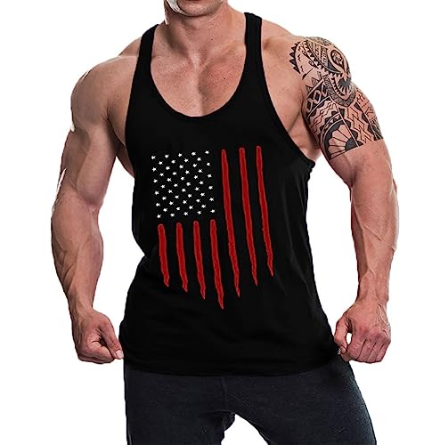 Image of THE BLAZZE Men's Cotton Sleeveless Tank Tops Gym Vest for Mens