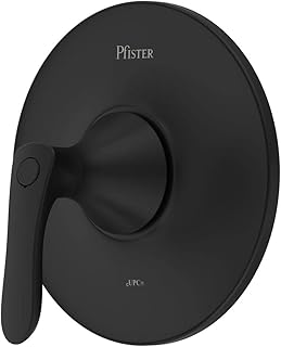 Weller Tub & Shower Valve Only Trim, Valve Not Included, 1-Handle, Matte Black Finish, R891WRB