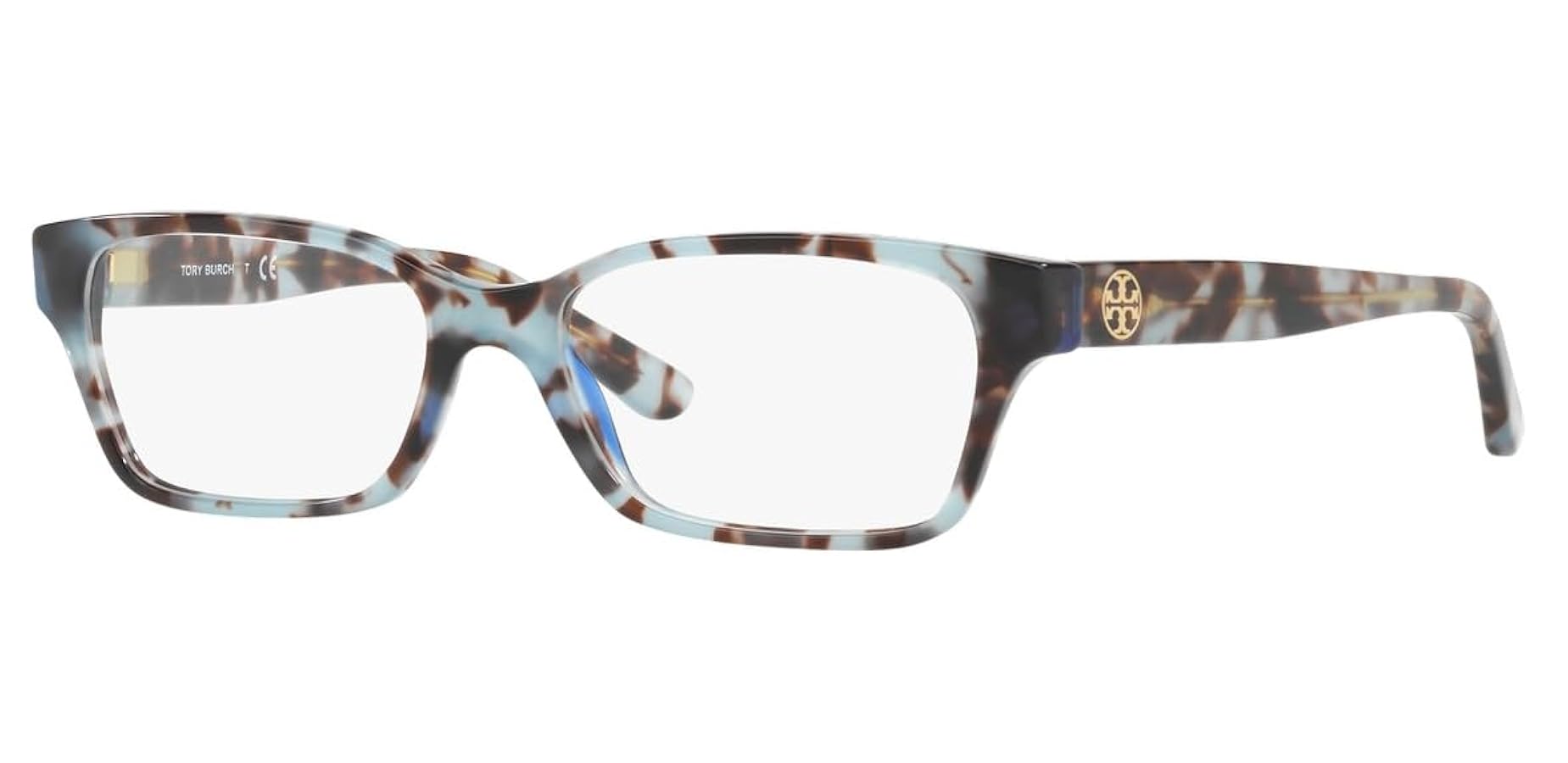 Amazon.com: Eyeglasses Tory Burch TY 2080 1692 Blue Tortoise