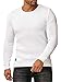 Produktbild Red Bridge Herren Strickpullover Rundhals-Ausschnitt Pullover Weiß M