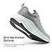 NORTIV 8 Men's Walking Shoes Running Tennis Cushioning ActiveBreeze Non Slip Athletic Gym Workout Comfortable Fashion Sneakers,Size 10.5,Grey,SNWS246M