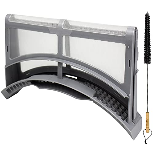 S-Union DC61-02595A Dryer Lint Filter Screen Compatible with Samsung Dryer, Replaces 2069505, AP4578777, PS4206799, EAP4206799, Include Clothes Dryer Lint Vent Trap Cleaner Brush by S-Union - Used condition - US$22.79