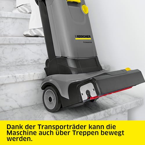 Kärcher Scheuersaugmaschine BR 30/4 C Ep, Leistung: 820 W, Flächenleistung: max. 200 m2, Netzbetrieb, 2-Tank-System, Arbeitsbreite: 300 mm, Walzenbürste