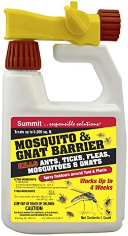 SUMMIT CHEMICAL CO 101-6 5,000 Square Feet, 32fl.oz. Summit.Responsible Solutions Summit Mosquito and Gnat Barrier Covers, 32-oz, Clear