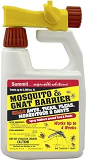 SUMMIT CHEMICAL CO 101-6 5,000 Square Feet, 32fl.oz. Summit.Responsible Solutions Summit Mosquito and Gnat Barrier Covers, 32-oz, Clear