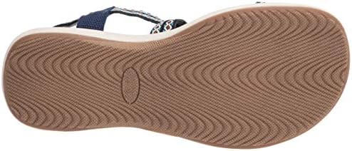 Easy Street Women's Sport Sandal, Navy, 10 Wide | Image 3
