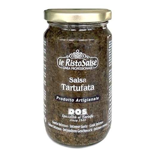 Salsa Tartufata 190g con Sublime Tartufo Nero Estivo e Pregiato Olio Extravergine – Gourmet Artigianale Umbria – Usata da Chef e in Casa – Perfetta per Pasta, Risotti, Crostini, Carne, Pizza