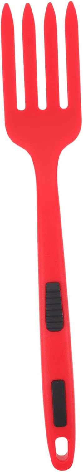 Silicone Pasta Fork Large Multi Function Cooking Fork Reusable