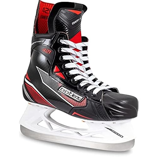 Botas - Largo 571 PRO - Men's Ice Hockey Skates | Made in Europe (Czech Republic) | Color: Black