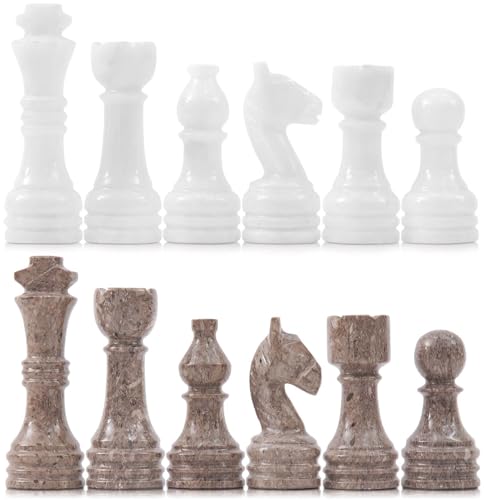 Handmade Marble Chess Pieces