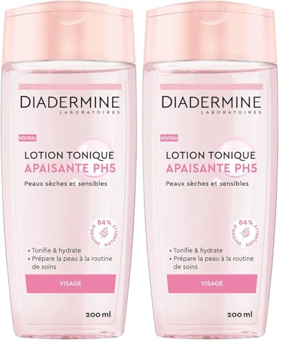 Diadermine - Lotion tonique Apaisante - 200 ml (Lot de 2)