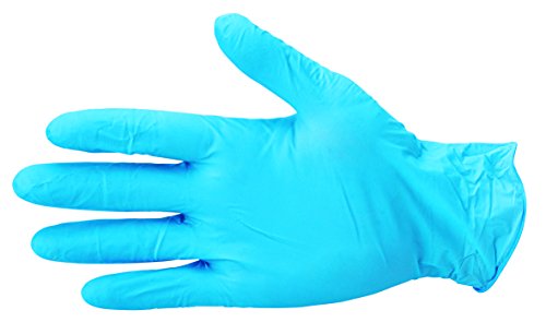 Guantes de nitrilo pequeños desechables que protegen las manos sensibles, pack de 100