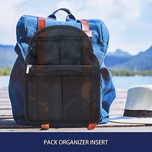 Cabilock Mini organizador de mochila com divisória pequena para bolsa, bolsa de ombro de nylon leve