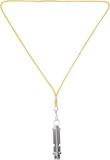 LIOOBO ステンレス製耐久性ホイッスル 軽量コンパクト設計 ペットトレーニング用クリアサウンド 鳥笛 アウトドア緊急サバイバル用 笛 ハイ