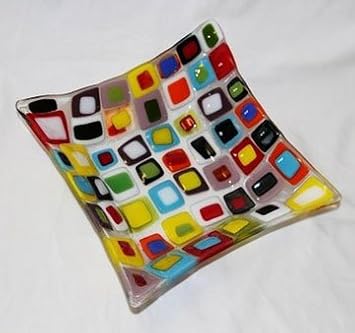 System 96 8inch Clear Glass Squares - 4 Pack