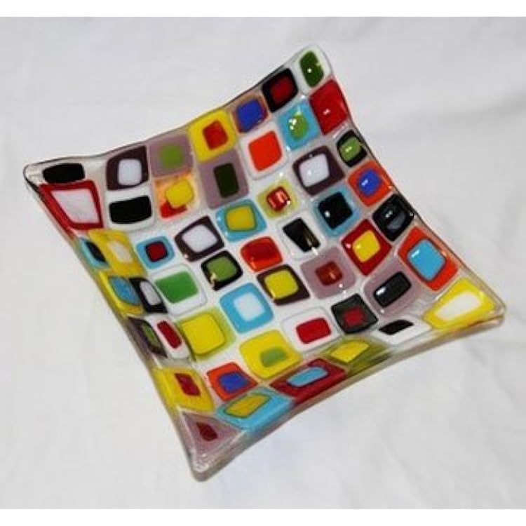System 96 8inch Clear Glass Squares - 4 Pack
