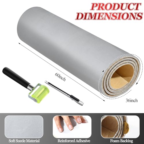 Tegeme Self-Adhesive Velvet Headliner