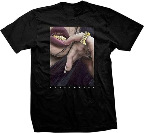 DGK Men's Heavy Metal T Shirt Tee T-Shirt Clothing Black L