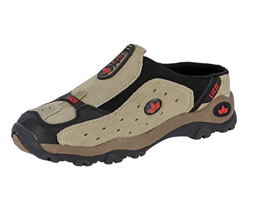 Lico Storm, Scarpe da arrampicata Uomo, Multicolore (Braun/Schwarz/Rot), 43 EU