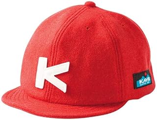 [カブー] キッズウールベースボールキャップ (Red)