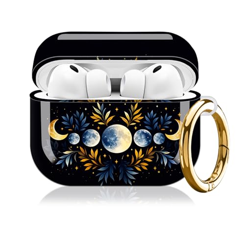 KLLRO RUO�P�[�X AirPod Pro 3����Ή� ���킢�� �t���v���e�N�V���� �n�[�h�J�o�[ �L�[�`�F�[���t�� ���f�B�[�X �K�[���Y Airpod Pro ��3���� 2025(���[�����[�t�t�����[)�p�ϏՌ��P�[�X